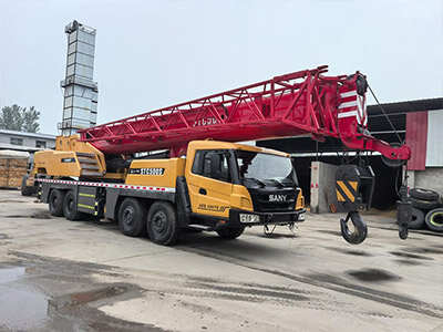 SANY Truck Crane 50ton is ready shipping to United Arab Emirates