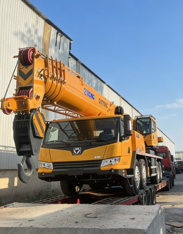 XCMG QY70KC truck crane 70ton is ready shipped to Saudi Arabia